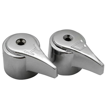 Thrifco Plumbing Brass Handle, Hot/Cold 4401553